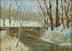 Untitled by Don Kaiser, Oil on canvas, sold Aug 2020