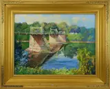 Untitled by Ray Overpeck, Oil on canvas, sold Aug 2020