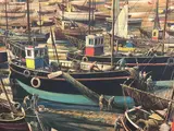 Untitled by Clarence E. Blackburn, Oil on canvas, sold Aug 2020