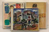 Untitled by Helen Malta, Gouache on paper grouping (3), sold Aug 2020