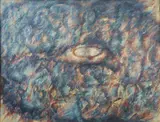 Cosmic Synthesis #11: Beyond Understanding by Glenn Stuart Pearce, Oil on canvas, sold Sep 2020