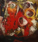 Untitled by Moshe Agmon, Oil on canvas, offered Sep 2020