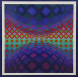 Reech by Victor Vasarely, Serigraph, sold Sep 2020