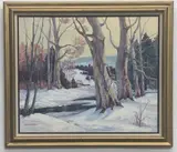 Untitled by Annette Meckes, Oil on canvas, sold Sep 2020