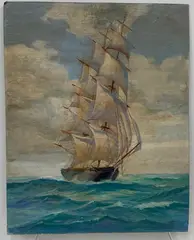 Henry Plawin SMP by Henry Plawin, Oil on board, sold Sep 2020