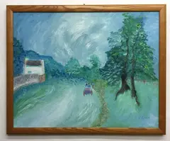 Untitled by Kathleen Kudra, Oil on canvas, sold Oct 2020