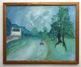 Untitled by Kathleen Kudra, Oil on canvas, sold Oct 2020