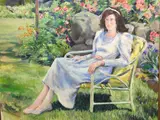 Untitled by Beverly Fuller Garnett, Oil on canvas, sold Oct 2020