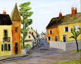 Untitled by Anne Marsh, Oil on board, sold Oct 2020
