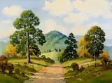 Untitled by Ernest Fredericks, Oil on canvas, sold Oct 2020