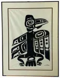 Untitled by Charles B. Greul, Silkscreen on rice paper, sold Oct 2020