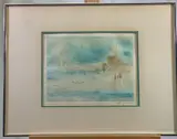 Untitled by Kaiko Moti, Aquatint in color, sold Oct 2020
