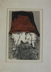 Untitled by Leonard Baskin, Lithograph, sold Nov 2020
