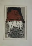 Untitled by Leonard Baskin, Lithograph, sold Nov 2020