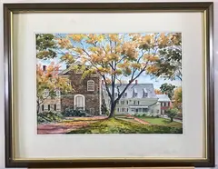 Untitled by Fred Bees, Watercolor, sold Nov 2020