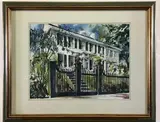 Untitled by Fred Bees, Watercolor, sold Nov 2020