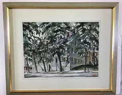 Untitled by Fred Bees, Watercolor, sold Nov 2020