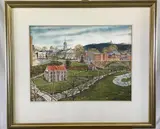 Untitled by Fred Bees, Watercolor, sold Nov 2020