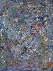 Untitled by Albert Kotin, Oil on canvas, sold Dec 2020