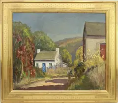 Untitled by Melville Stark, Oil on board, sold Dec 2020