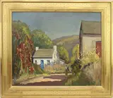 Untitled by Melville Stark, Oil on board, sold Dec 2020