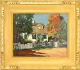 Untitled by Melville Stark, Oil on board, sold Dec 2020