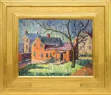 Untitled by Melville F. Stark, Oil on board, sold Dec 2020