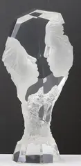 Untitled by Michael Wilkinson, Acrylic statue, sold Dec 2020