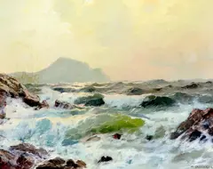 Untitled by Alexander Dzigurski, Oil on canvas, sold Dec 2020