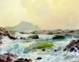 Untitled by Alexander Dzigurski, Oil on canvas, sold Dec 2020