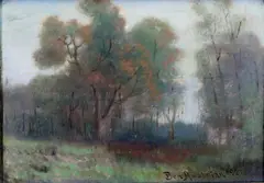 Untitled by Ben Austrian, Oil on canvas, sold Dec 2020