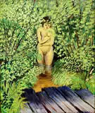 Untitled by Joseph Pollet, Oil on canvas, sold Dec 2020