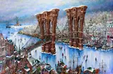 Untitled by Bill Bell, Oil on canvas, sold Dec 2020