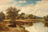 Untitled by Frederick D. Ogden, Oil on canvas, sold Dec 2020