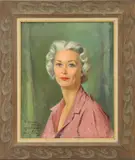 To Lorrie and Joe - Affectionately Ben Solowey by Ben Solowey, Oil on canvas, sold Dec 2020