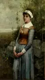 Untitled by Clement Rollins Grant, Oil on board, sold Dec 2020