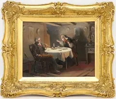 Hard to Believe by Alexander Rosell, Oil on canvas, sold Dec 2020