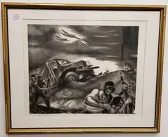 Rehearsal by G. Ralph Smith, Lithograph, sold Dec 2020