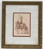 Man on Horseback by Salvador Dalí, Etching, sold Dec 2020