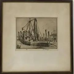Queen of Fernandina by Herbert Pullinger, Lithograph, sold Dec 2020