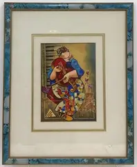 Untitled by Dorit Levi, Serigraph, sold Jan 2021