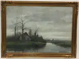 Untitled by George Leonard Herdle, Watercolor, sold Jan 2021
