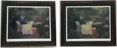 Garden Pleasures by Sergon, Mixed media prints (2), sold Jan 2021