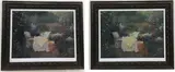 Garden Pleasures by Sergon, Mixed media prints (2), sold Jan 2021