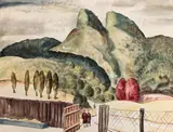 Untitled by William John Eckert, Watercolor, sold Jan 2021