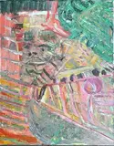 Untitled by William Jeffery Bechtel, Oil on canvas, sold Feb 2021