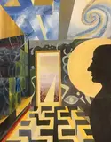 Untitled by William Jeffery Bechtel, Oil on canvas, sold Feb 2021