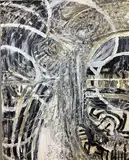 Untitled by William Jeffery Bechtel, Oil on canvas, sold Feb 2021