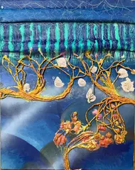 Untitled by William Jeffery Bechtel, Mixed media, sold Feb 2021