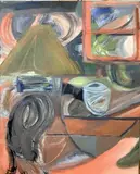 Untitled by William Jeffery Bechtel, Oil on canvas, sold Feb 2021